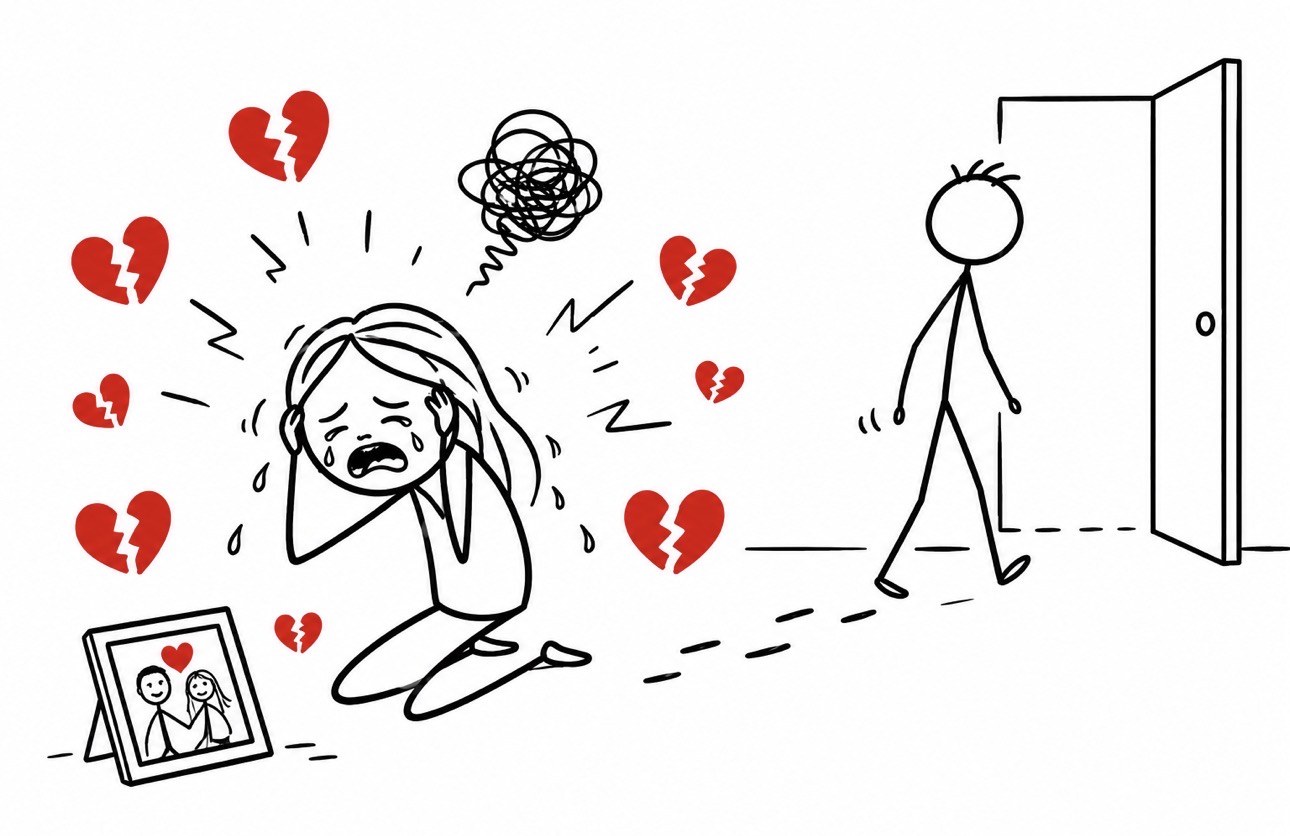 cómo se calma el dolor de una ruptura